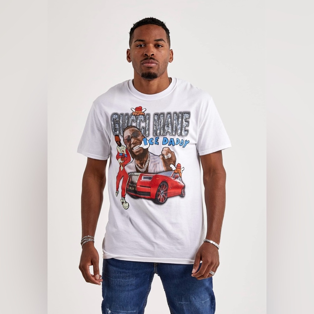 NWOT MENS APPAREL NETWORKS GUCCI MANE ICE DADDY TEE